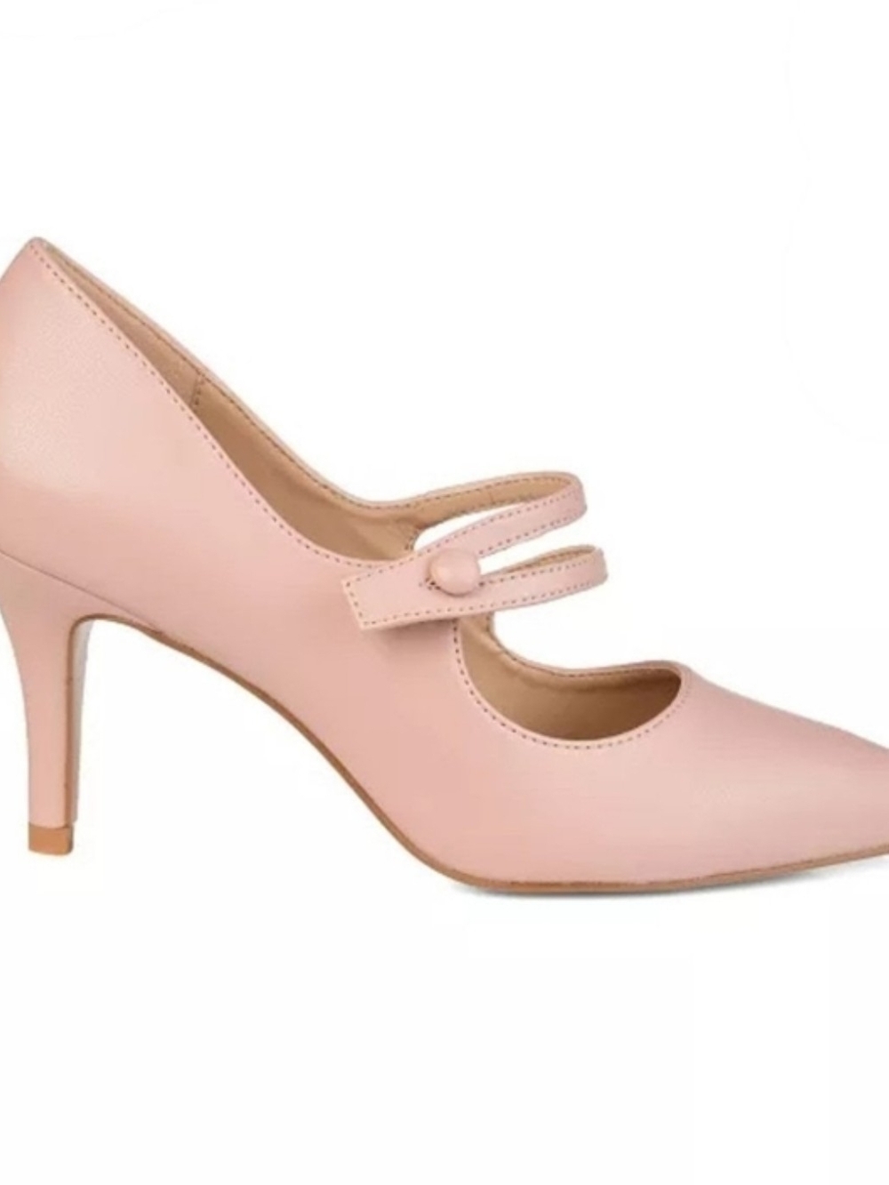 NWT! Journee Collection Women's Mary Jane Pumps in BLUSH (pink) Size 10M